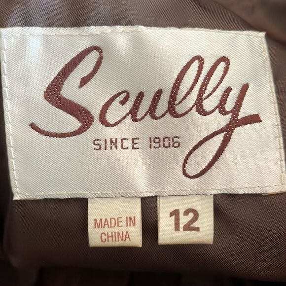 Vtg Scully brown suede leather pants - Picture 7 of 8